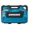Набор инструментов, 1/4", 1/2", CrV, 120 зубьев, 76 предметов Gross 4927