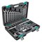 Набор инструментов, 1/2", 1/4", CrV, пластиковый кейс 88 предметов Stels 4937