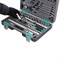Набор инструментов, 1/2",3/8", 1/4", CrV, пластиковый кейс 142 предмета Stels 4943