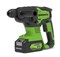 Аккумуляторный бесщеточный перфоратор GreenWorks GD24SDS2K4 3803007UB 5407