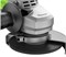 Аккумуляторная угловая шлифовальная машина Greenworks 24V, бесщеточная, c 1хАКБ 4 Ач и ЗУ в сумке 3200207UB 5409
