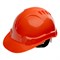 Каска защитная из ударопрочной пластмассы, оранжевая Россия Сибртех 6532