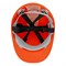 Каска защитная из ударопрочной пластмассы, оранжевая Россия Сибртех 6532