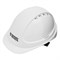 Каска защитная ударопрочная, ABS/PC, плавная регулировка, модель «Форвард» (К-05),белая Denzel 6538