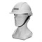 Каска защитная ударопрочная, ABS/PC, плавная регулировка, модель «Форвард» (К-05),белая Denzel 6538