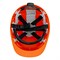 Каска защитная ударопрочная, ABS/PC, плавная регулировка, модель «Форвард» (К-05),оранж. Denzel 6539
