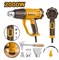 Фен строительный INGCO HG200047 INDUSTRIAL 50/50-450/50-550°C 2,0 кВт 6686 - фото 60961