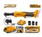 Трещотка аккумуляторная INGCO CDRLI206015 20 В 1х2 Ач 6767 - фото 62143