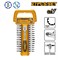 Набор торцевых головок с трещоткой INGCO HKTS14271 INDUSTRIAL 1/4" 4-14 мм 27 шт. 6781 - фото 62173