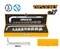 Набор торцевых головок INGCO HKTS12101 INDUSTRIAL 1/2" 10-24 мм 10 шт. 6784 - фото 62179