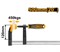 Струбцина столярная INGCO HFC021202 INDUSTRIAL 120х500 мм 6901 - фото 62531