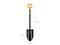 Лопата штыковая с удлиненным лезвием XL Blade FISKARS (черная) 6963