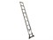 Лестница телескопическая 1-секц. алюм. 350см, 9 ступ. 8,5кг BLACK LINE STARTUL (ST9931-035) 7250