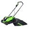 Газонокосилка Greenworks GD24LM33k2, 24v, 33 см, в комплекте с АКБ 2 А·ч и ЗУ (аккумуляторная) 7789 - фото 70453
