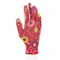 Перчатки садовые из полиэстера с нитрильным обливом, красные, M Palisad 9235