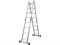 Лестница алюм. многофункц. 4х4 ступ. (стрем.-228см, лестн.-460см) 9414