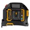 Лазерный дальномер с рулеткой LT-40, 5м x 19 мм, дальномер 40м, автомат. фиксация Denzel 9510