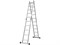 Лестница алюм. многофункц. 4х5 ступ. (стрем.-280см, лестн.-570см) 14,6кг STARTUL 9561