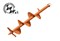 Шнек для бурения грунта однозаходный Carver GDB-200 9693 - фото 97880