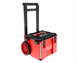 Ящик для инструментов системы STACKIN P.I.T. HTLB02-4933 (44л, 495х400х338мм, ручка, колеса, 4,63кг 10869