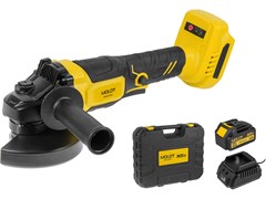 Шлифмашина угловая аккумуляторная MOLOT MCAG 1812 XLT Lite SET 11418
